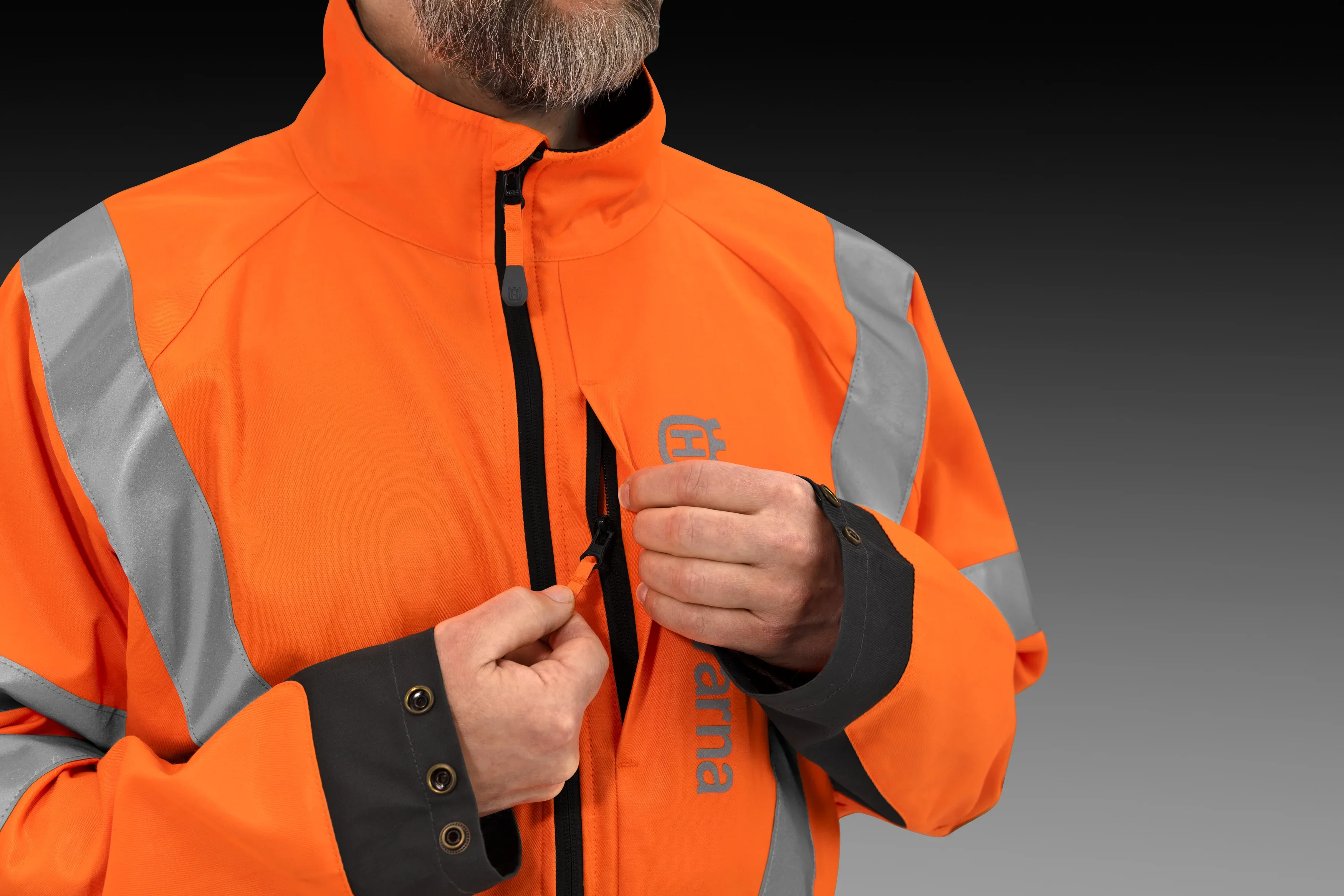 Arbeitsjacke Classic High Viz - Image 3