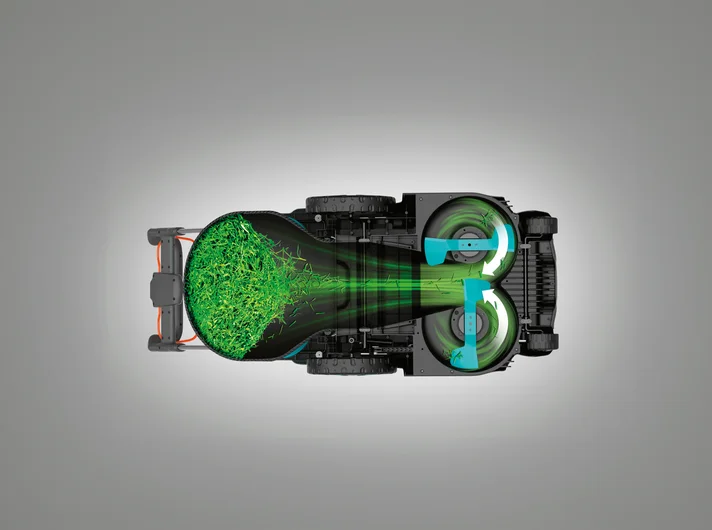 PowerMax Duo 46/36V Akku-Rasenmäher mit zwei Messern und POWER FOR ALL-Akku - Image 7